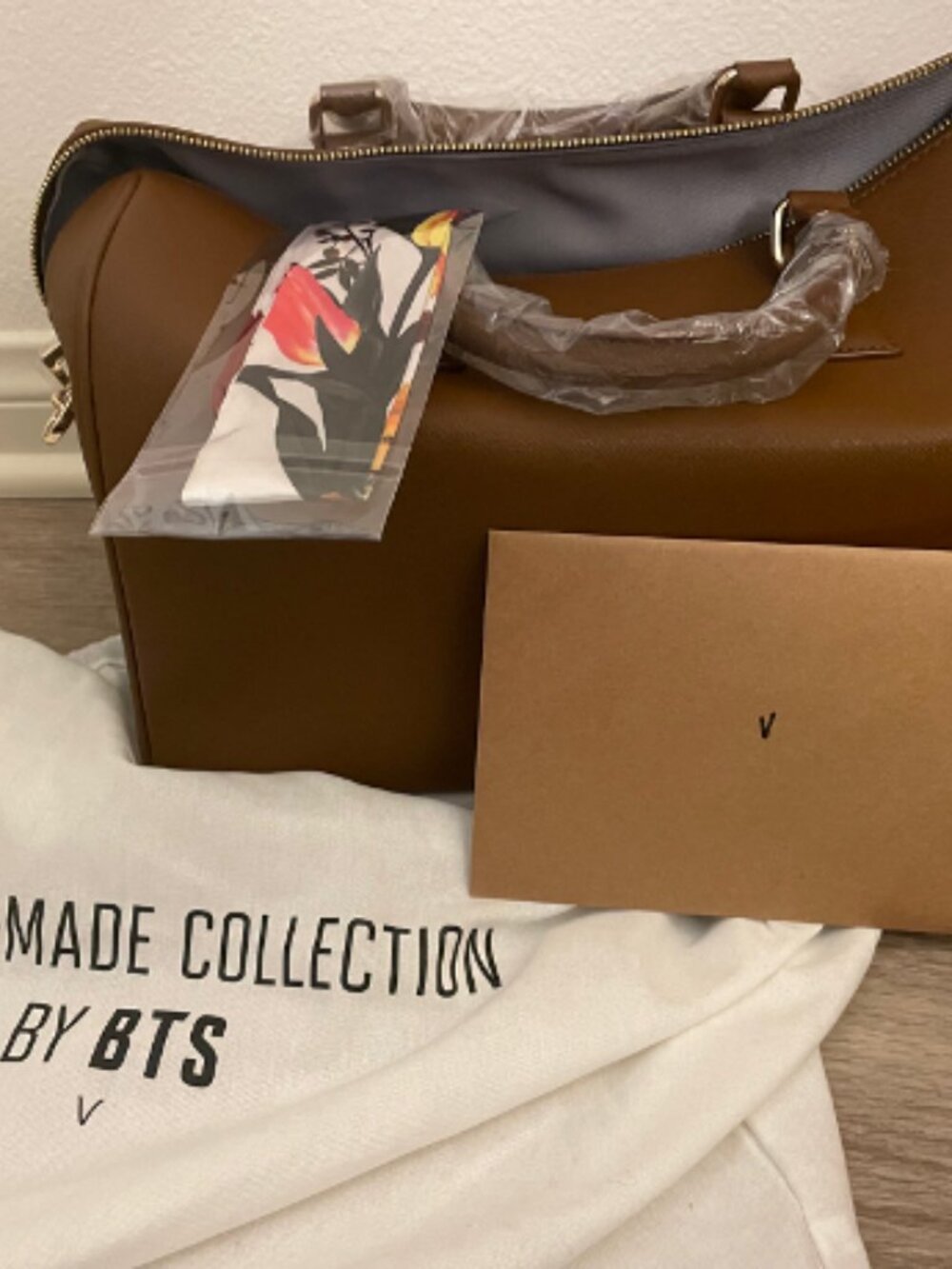 BTS Artist Made Collection | V | Mute Boston Bag | New Condition